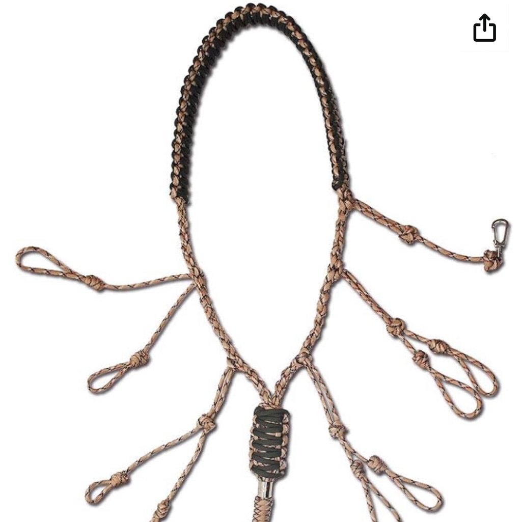 Highwild Duck Call Lanyard With Removable Drops For Goose